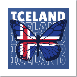 I Love Iceland // Iceland Flag // Icelandic Pride Posters and Art